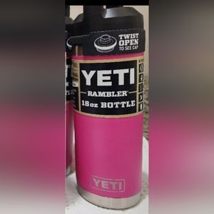 YETI 18oz Water Bottle PRICKLY PEAR Pink